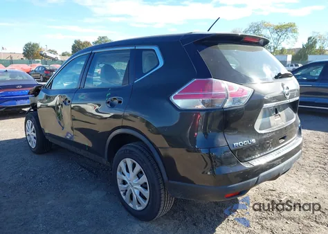 2014 Nissan Rogue S from USA, damaged, VIN 5N1AT2MV2EC865244